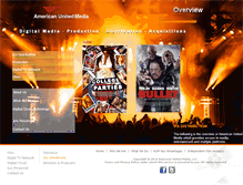 Tablet Screenshot of americanunitedmedia.com